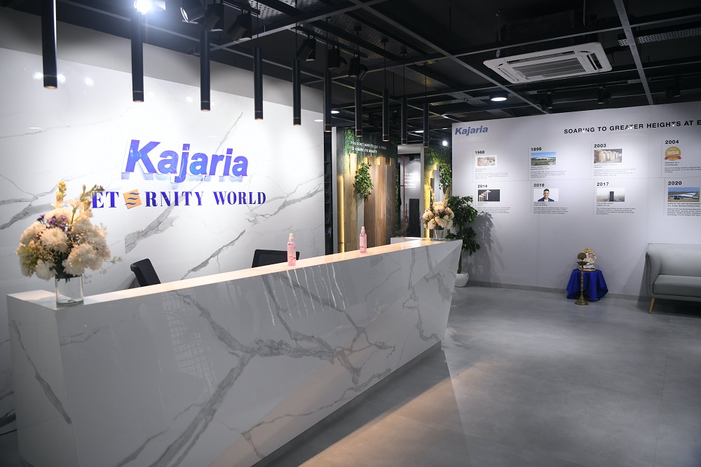 Kajaria launches 100th Eternity World Showroom, the largest in India