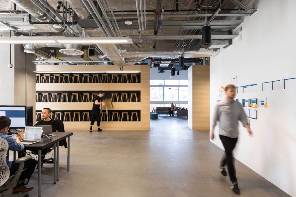 Immersing in the 'Bench culture' Perkins+Will designs interiors of Bench Accounting Office in