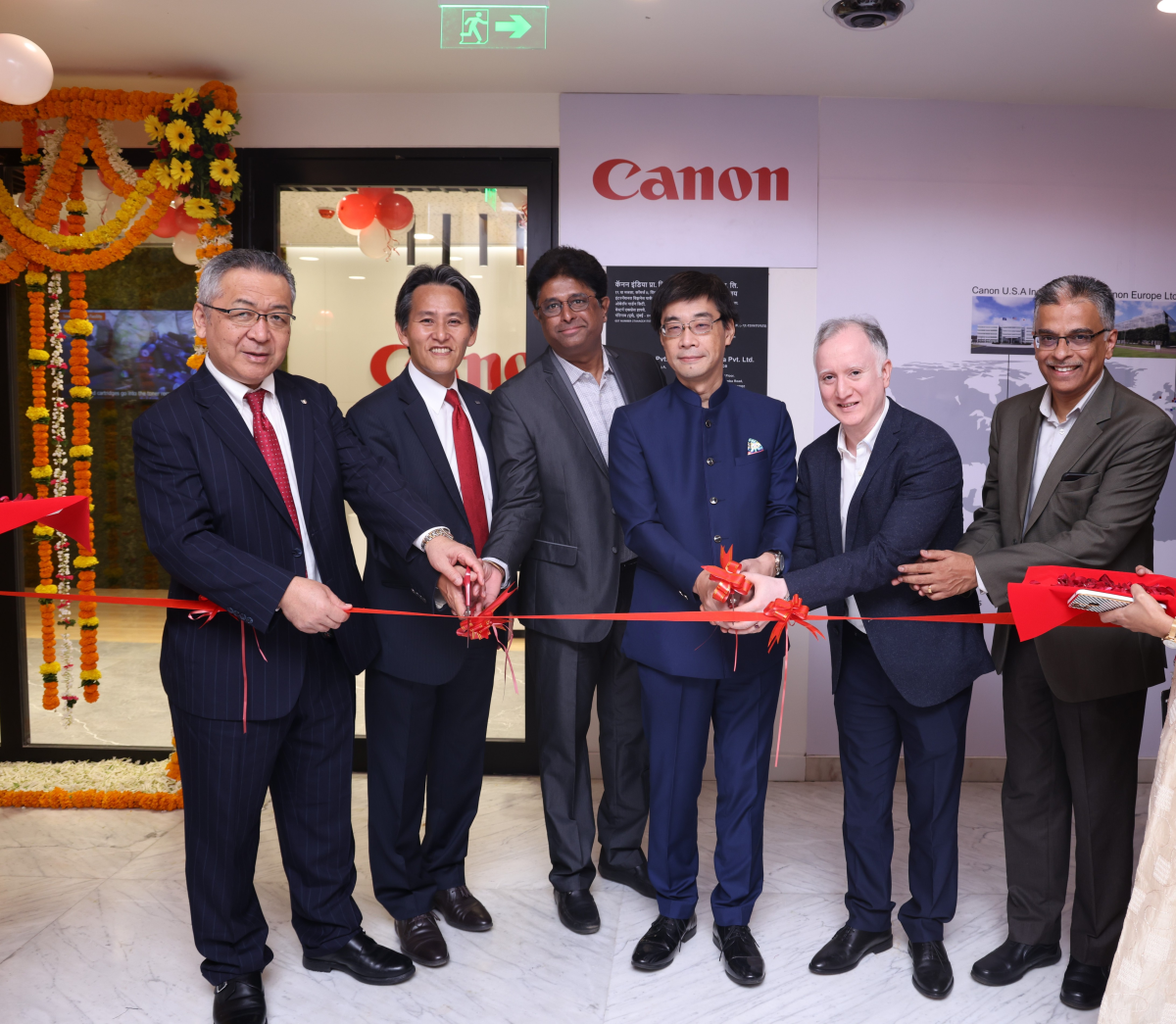 Canon India unveils a stateoftheart 'Live Office' in Mumbai