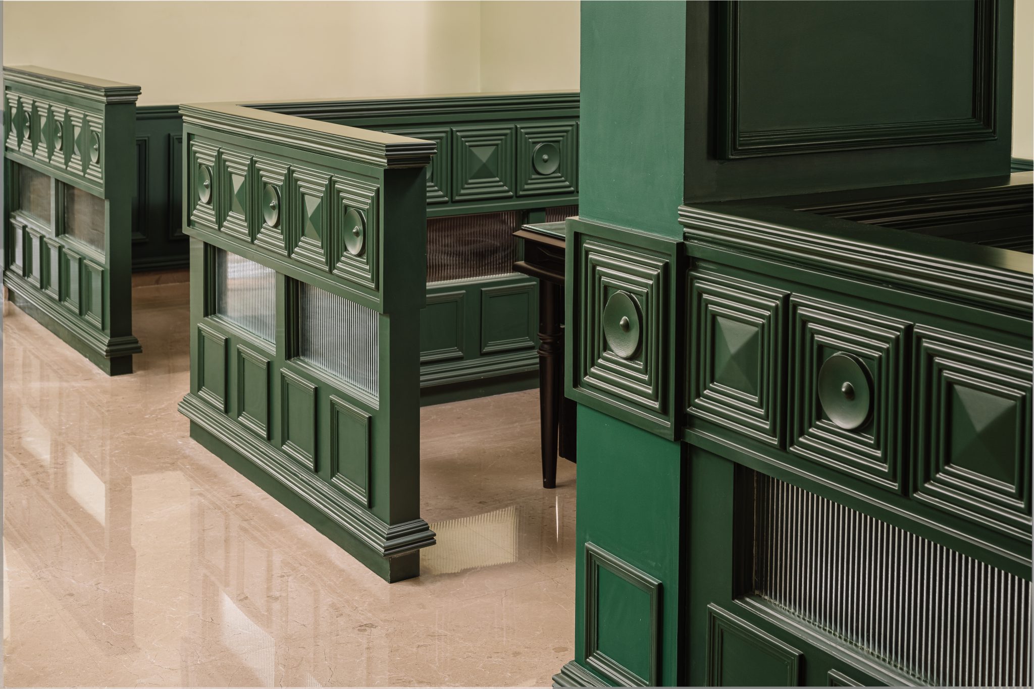 Step into an English pubinspired workspace Ameet Mirpuri Design Studio's Visakhapatnam Office