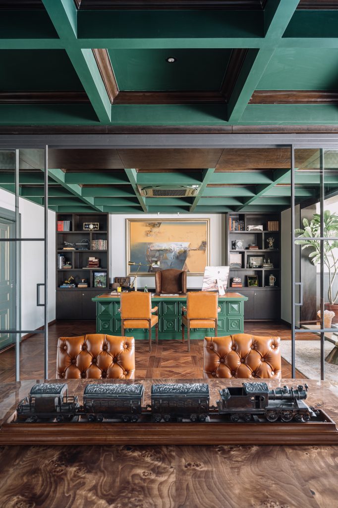 Step into an English pubinspired workspace Ameet Mirpuri Design Studio's Visakhapatnam Office