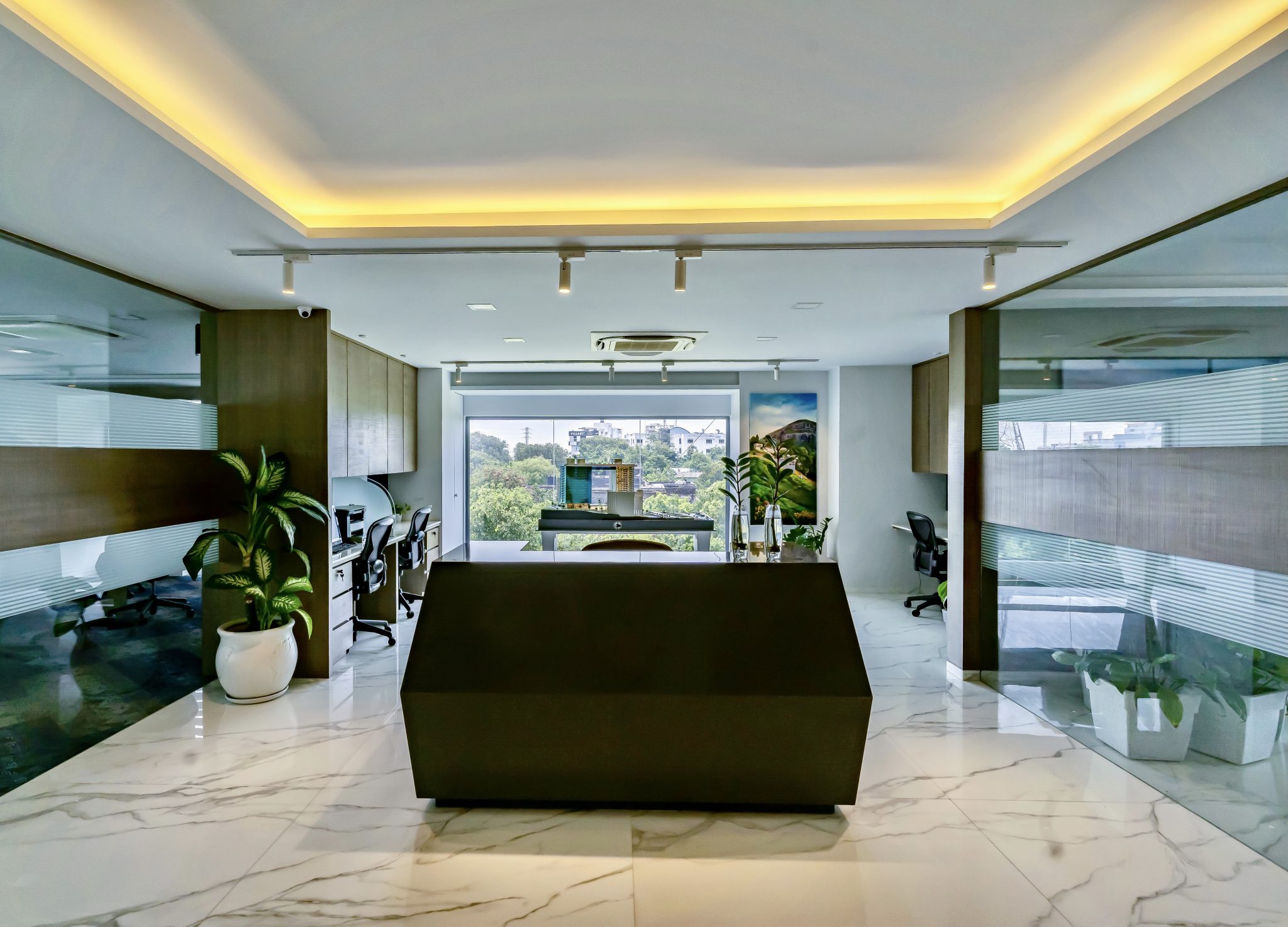 A palette of minimalism Ameet Mirpuri Design Studio transforms Varun Group's Visakhapatnam