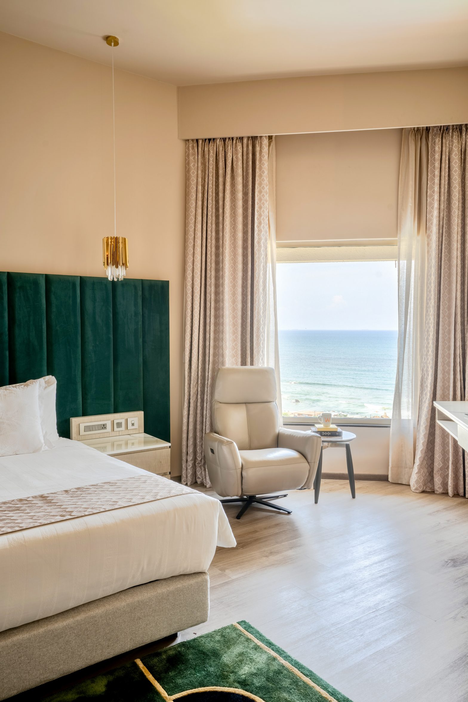 Explore the opulent suites of ITC Hotels' in Visakhapatnam by Ameet Mirpuri Design