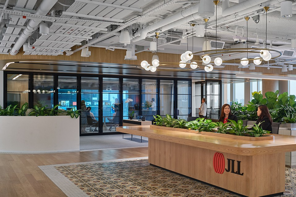 Uncover the future of work at JLL's innovative Gurugram office