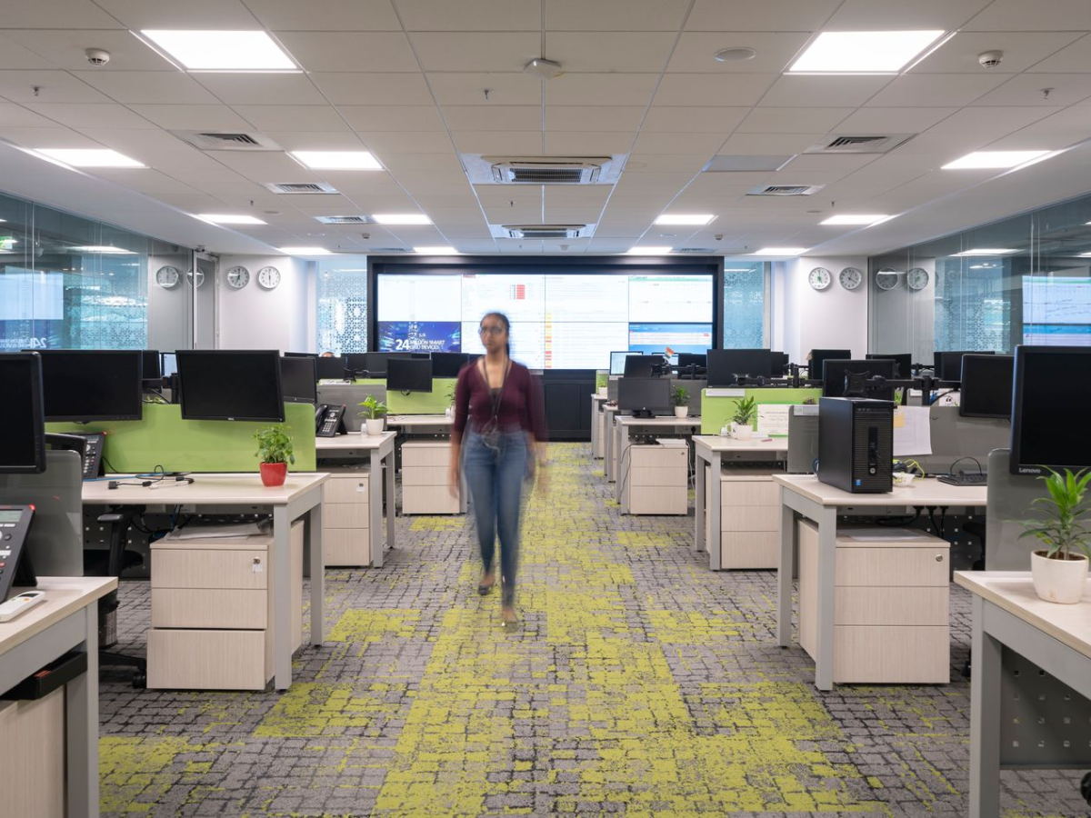 Inside Landis+Gyr's impressive corporate office by BASICS Architects