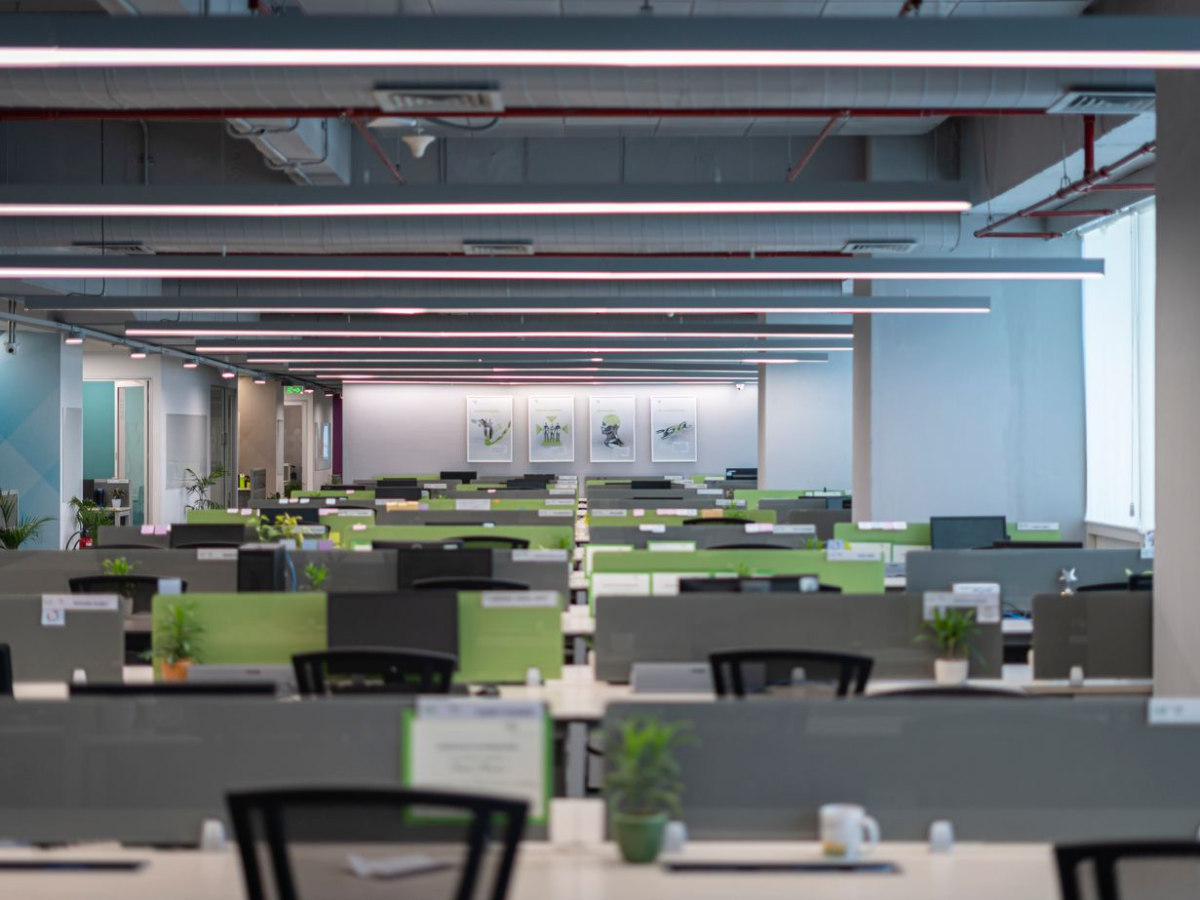 Inside Landis+Gyr's impressive corporate office by BASICS Architects