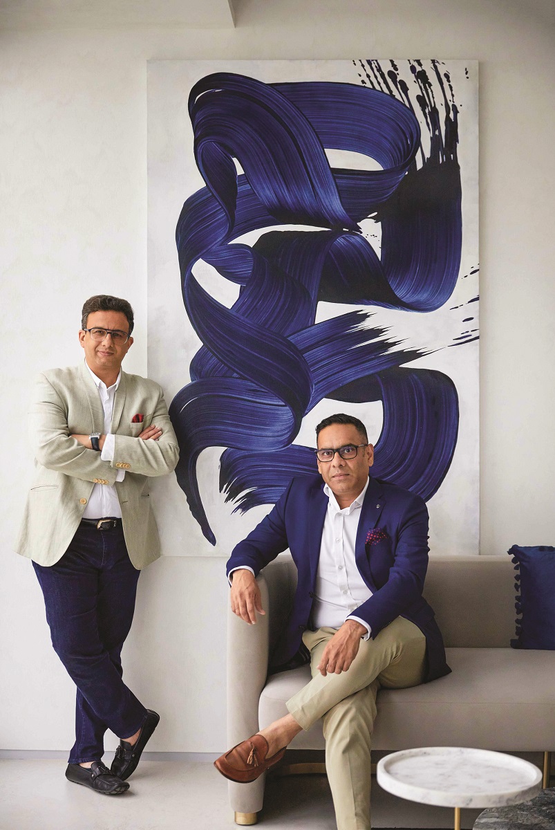 Behzad Kharas (right) & Kshitij Limaye. Photography by Talib Chitawala