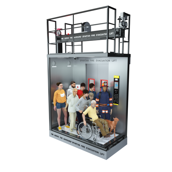 Revolutionising vertical safety the fire evacuation lift project by Dr