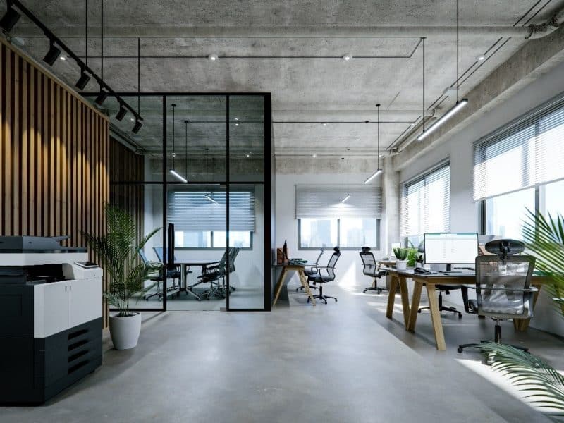 Saint Gobain Ecophon Acoustic Solutions for office interiors.