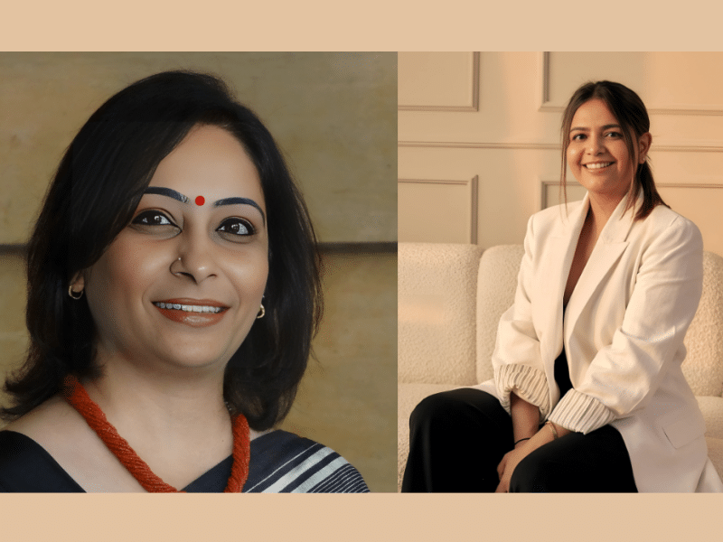 Zeenat Karim Ladak, Vice President – Planning & Design, Embassy Developm & Manisha Bajaj, Head of Design, WeWork India