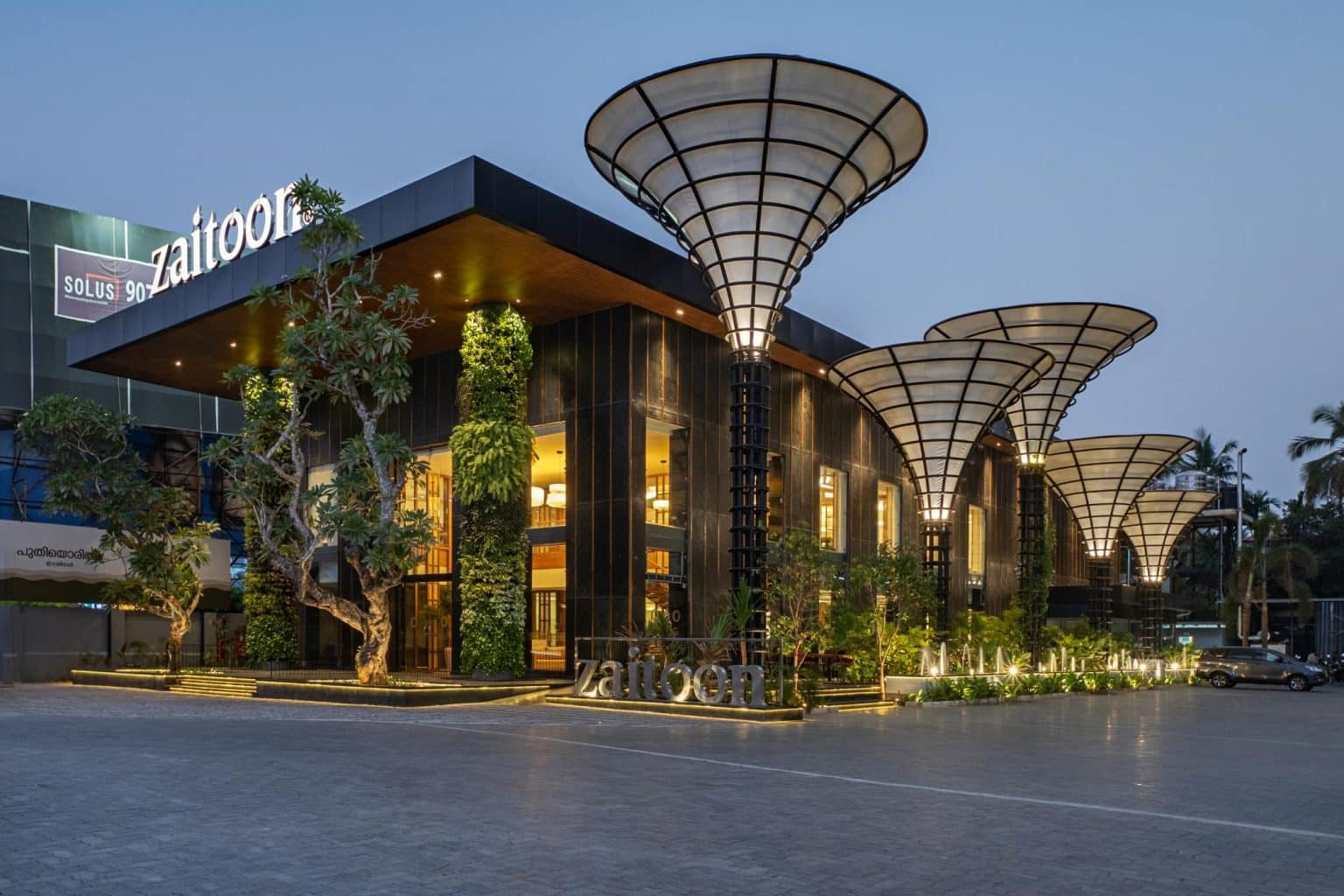 Zaitoon Restaurant, envisioned by Akash Anand and his team