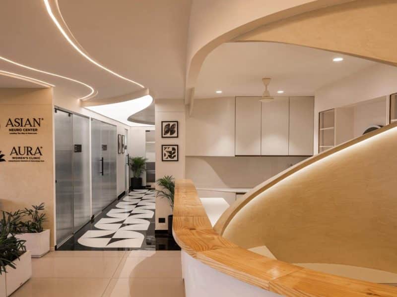 Neurological clinic design in Indore, Madhya Pradesh by RAI Architects