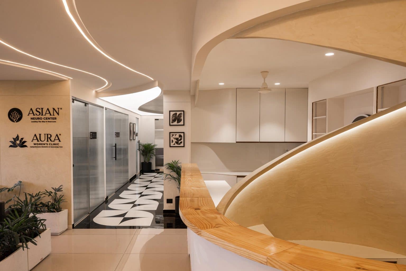 Neurological clinic design in Indore, Madhya Pradesh by RAI Architects