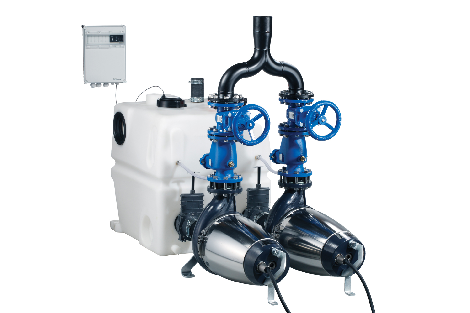 Grundfos Lifting Stations Products, Grundfos Lifting Stations, Grey