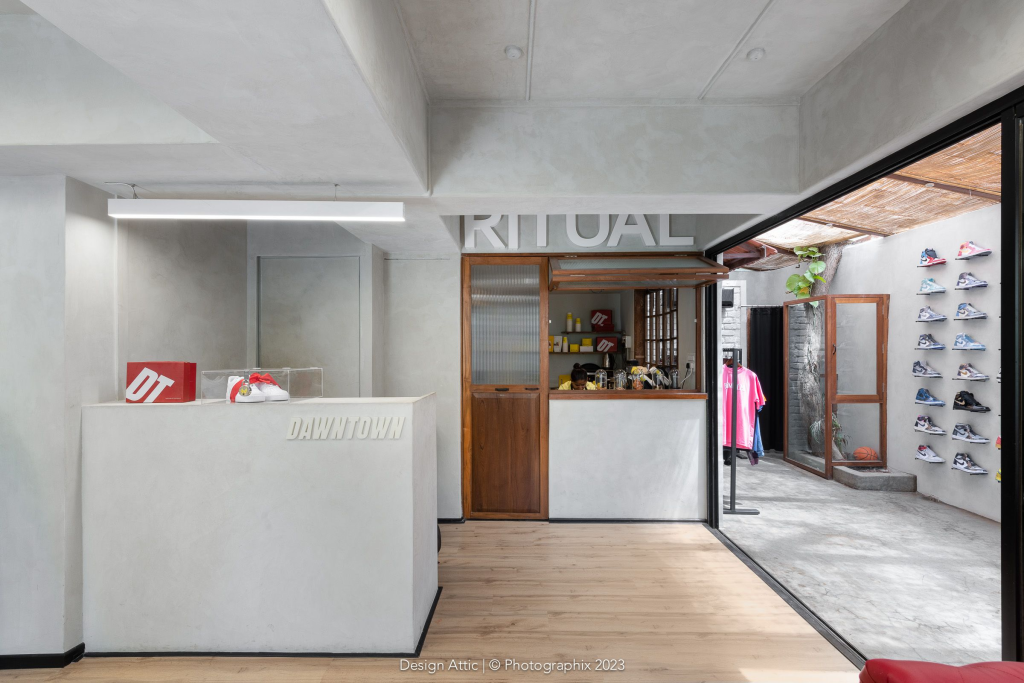 Design Attic unveils funkinspired interiors at DawnTown's shoe store