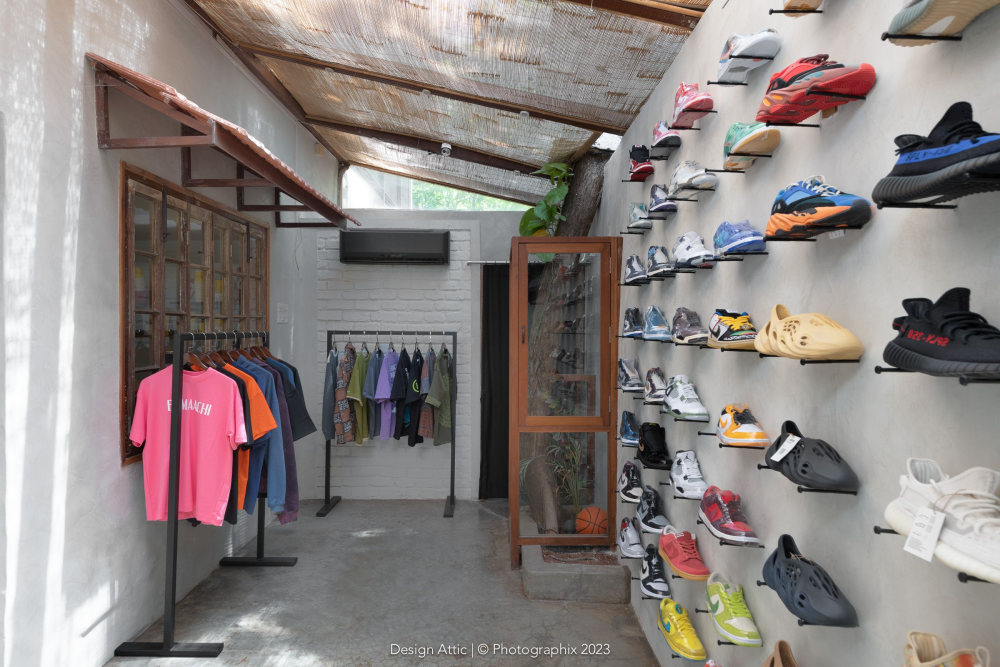 Design Attic unveils funkinspired interiors at DawnTown's shoe store