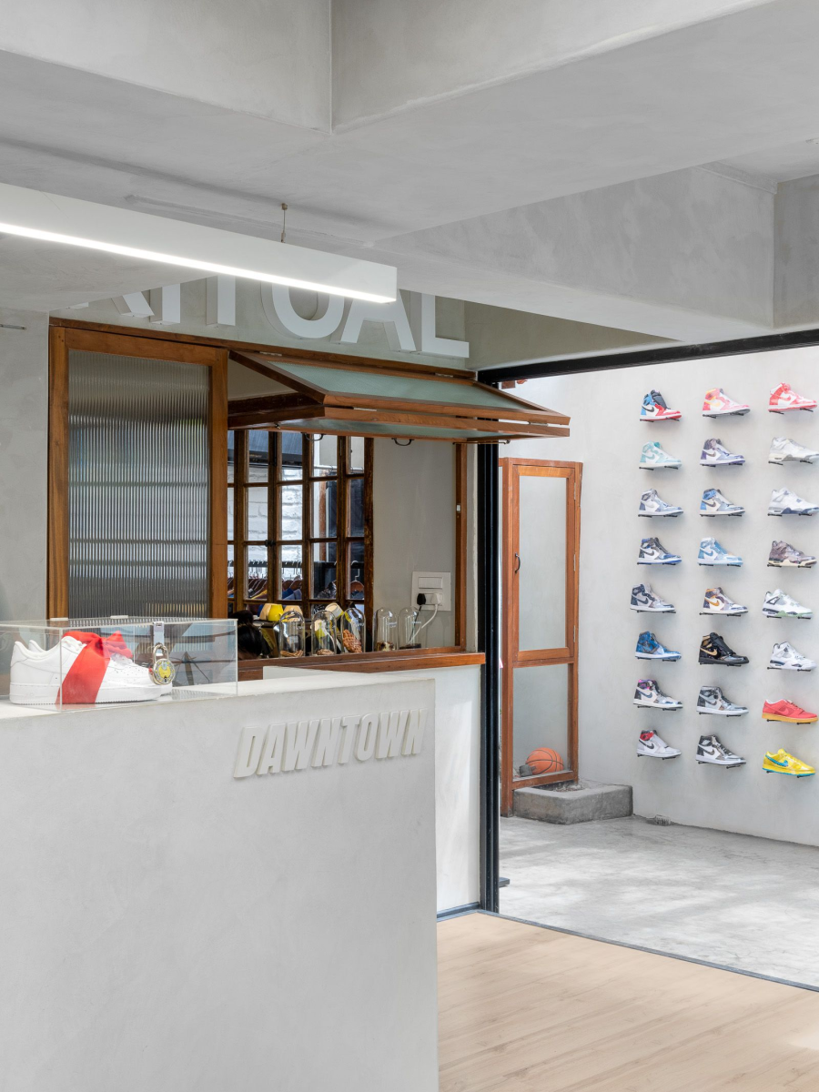 Design Attic unveils funkinspired interiors at DawnTown's shoe store
